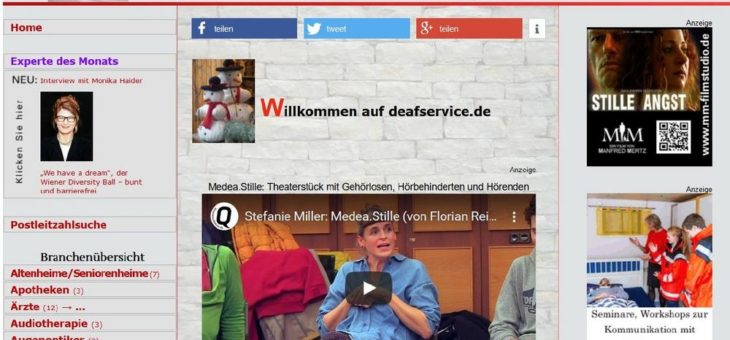 Welcher Zahnarzt oder Rechtsanwalt kann Gebärdensprache? – www.deafservice.de liefert seit 10 Jahren Informationen