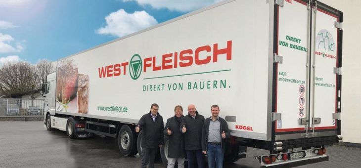 Fünfzehn neue Kögel Cool – PurFerro quality für WETRALOG – die Logistikspezialisten der Westfleisch-Gruppe