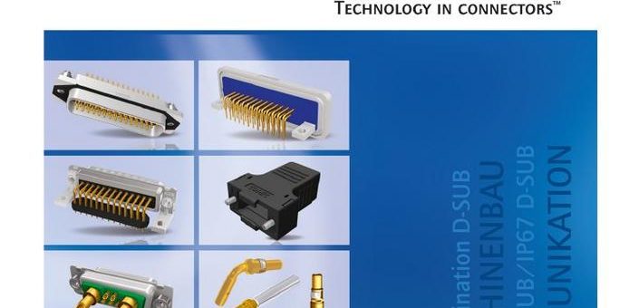 Neuer Katalog D-SUB/IP67 D-SUB Steckverbinder