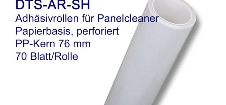 Asmetec bietet Adhäsivrollen mit einer extra dicken Klebeschicht