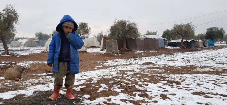 Syrien: Winterkälte tötet immer mehr Kinder auf der Flucht