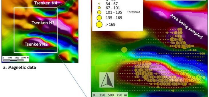 Kupferanreicherung im Boden optimiert Auranias Tsenken N3 zu einem porphyrischen Kupferziel