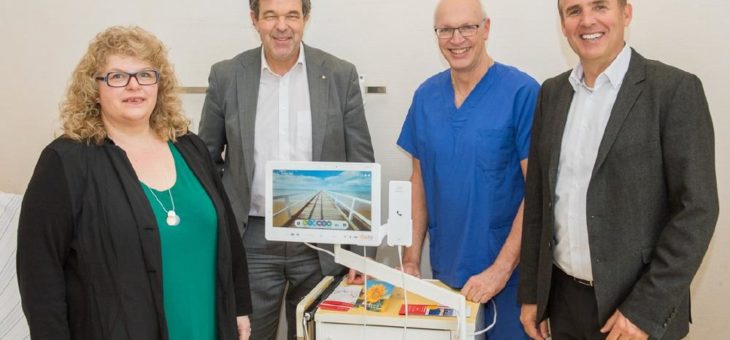 Multimedia-Panels ermöglichen kostenloses W-LAN, Telefon und TV für Kinder und Eltern