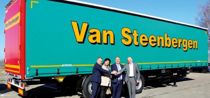 Van Steenbergen Transport ordert 100 Kögel Cargo Coil der NOVUM-Generation
