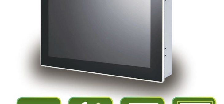 Kleiner kompakter Panel PC mit True-Flat PCAP Touch
