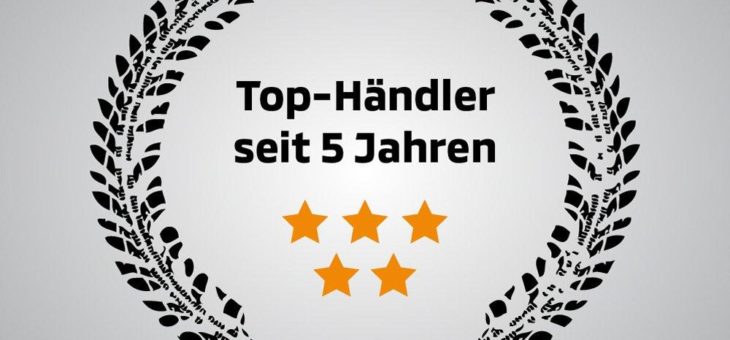 Top-Händler seit 5 Jahren