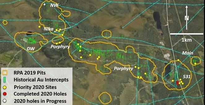 Maple Gold mobilisiert Bohrgerät auf NW-Zone und liefert Update der Bohrkampagne