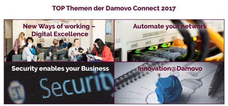 Damovo Connect 2017 in Wiesbaden räumt mit Mythen der Digitalisierung auf
