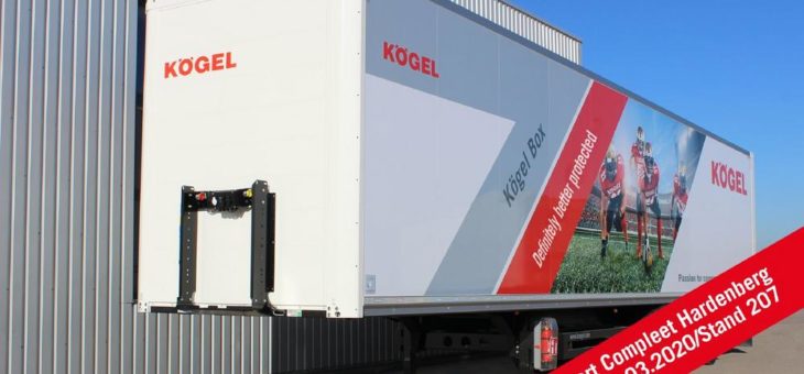 Kögel stellt auf der Transport Compleet Hardenberg 2020 aus