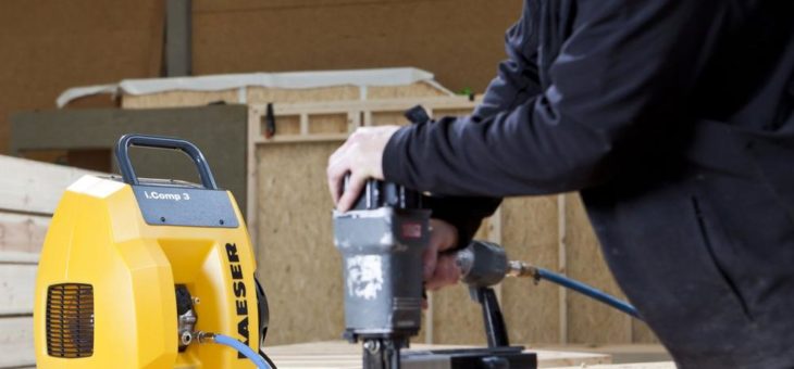 Kaeser Kompressoren auf der Holz-Handwerk
