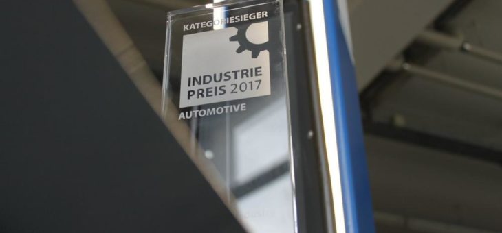Auszeichnung INDUSTRIEPREIS 2017 für internetfähige Zwei-Säulen-Hebebühnen-Familie MAPOWER II von MAHA