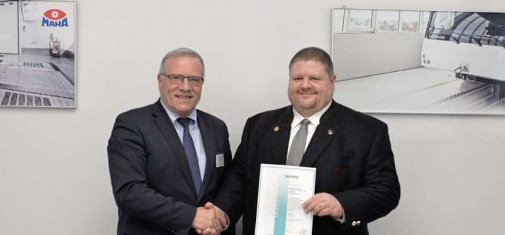 Arbeitsschutz wird bei MAHA groß geschrieben
