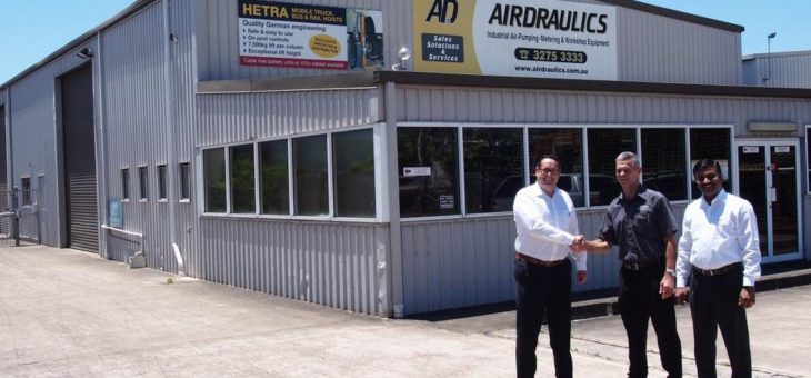 MAHA Australia setzt auf Potential im Bereich LKW-Service-Werkstätten und übernimmt langjährigen Partner Airdraulics