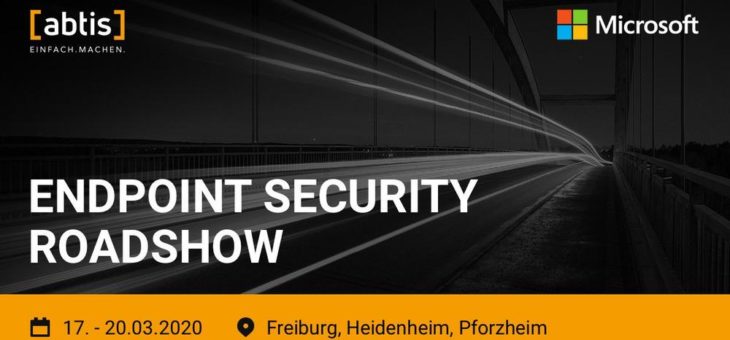 abtis stellt auf Roadshow modernes Konzept für Endpoint Security vor