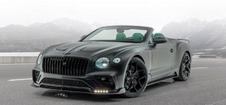 WELTPREMIERE: MANSORY präsentiert das  Bentley Continental GT Cabriolet V8  als Komplettumbau
