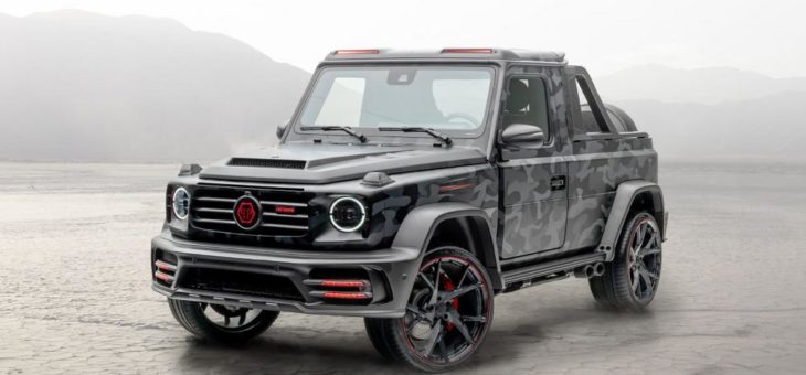 MANSORY und PHILIPP PLEIN präsentieren den  „Star Trooper Pickup“  auf Basis der Mercedes G-Klasse