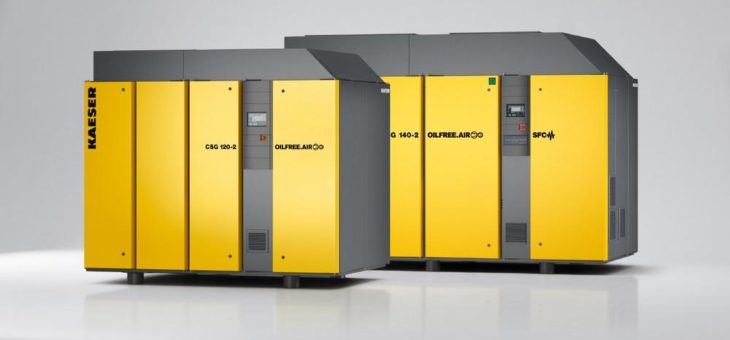 Druckluft für Strahlmühlen