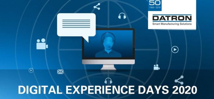 DATRON Digital Experience Days 2020