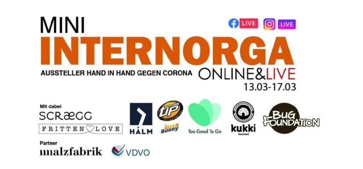 Internorga Aussteller starten Online-Format: Hand in Hand gegen Corona