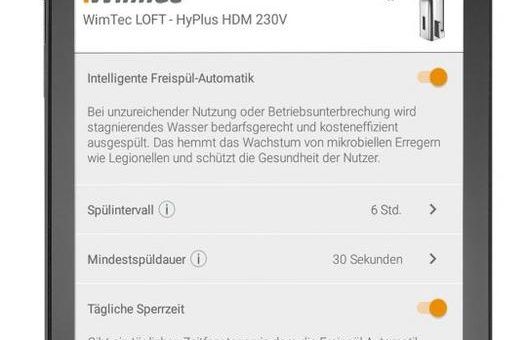 WimTec REMOTE – Volle Kontrolle an allen  Wasserabgabestellen im Neubau und Bestand