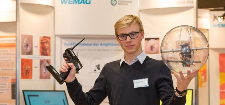 Nachwuchsforscher entwickeln mutig selbst Ideen für die Zukunft