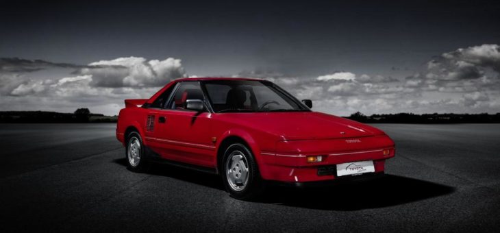 Legendärer Mittelmotor-Sportwagen Toyota MR2 in der Toyota Collection