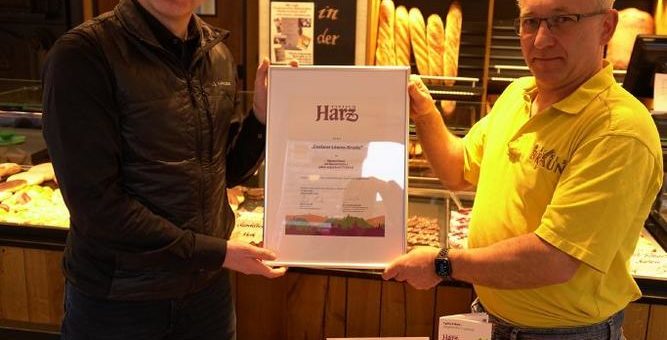 Bäcker Brauns Löwen-Kruste erhält „Typisch Harz“-Auszeichnung