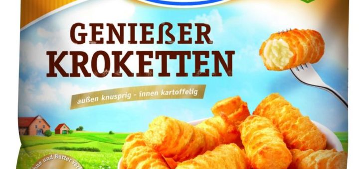 Agrarfrost bringt glutenfreie Genießer Kroketten in die Tiefkühltruhe