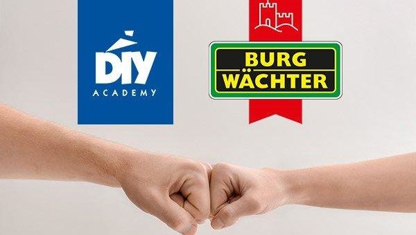 BURG-WÄCHTER ist neuer Partner der DIY Academy