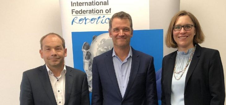International Federation of Robotics wählt Milton Guerry zum neuen Präsidenten