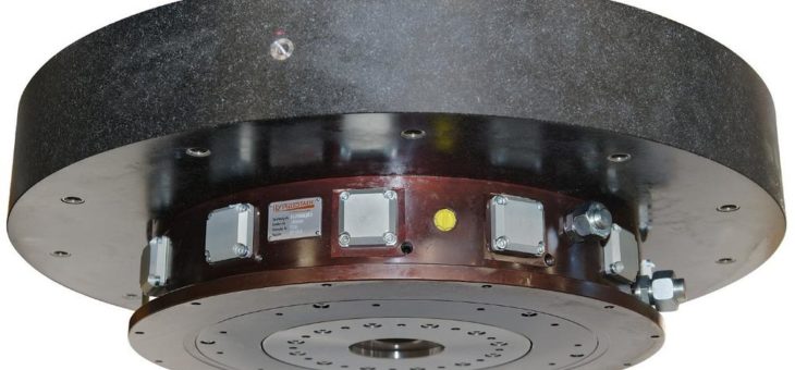 Hydrostatisch gelagerter Rundtisch jetzt mit 2000 Millimeter Durchmesser