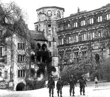 Vor 75 Jahren am 30. März: „Die Dietrich“ und die US-Armee in Schloss Heidelberg