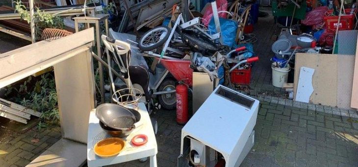 Das Team der Schrottabholung in Wuppertal steht für alle Eventualitäten bereit