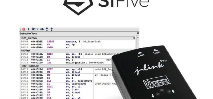 SEGGER unterstützt die SiFive Insight Debug- / Trace-Plattform