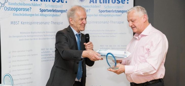 MBST-Award 2020 geht an Dipl.-Med. Hans-Georg Nagel · Merseburg