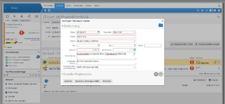 Helpdesk & Ticketabrechnung leicht gemacht