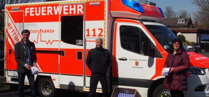VAHLE spendet Schutzmasken für Polizei und Feuerwehr