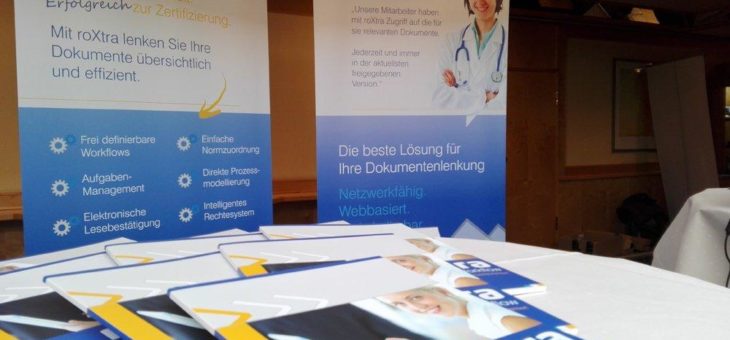 Rückblick: Rossmanith GmbH als Experte für Dokumentenlenkung beim Deutschen Qualitätsmanagement Kongress 2016