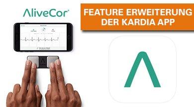 Neue Version der AliveCor Kardia App verfügbar  – Ab sofort inklusive neuer Features für Basis und Premiummitglieder