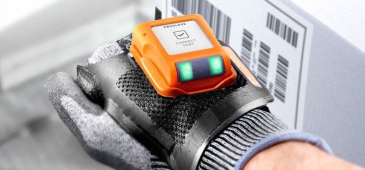 ProGlove stellt neuen Handschuhscanner mit Display vor