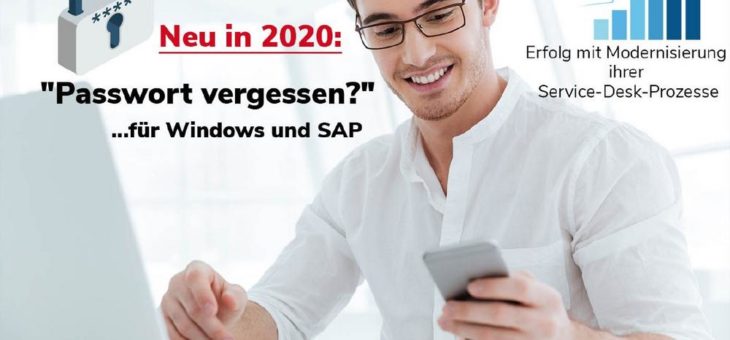 Neu in 2020: „Passwort vergessen?“ für Windows und SAP