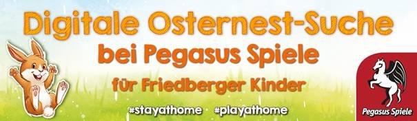 Osterhase bei Pegasus Spiele gesichtet