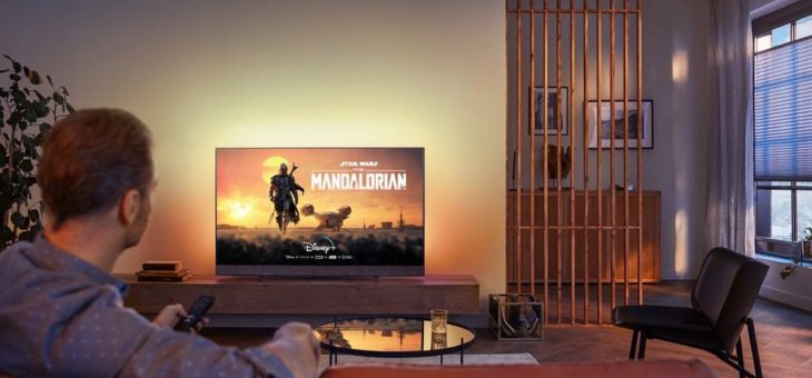 Disney+ ist ab sofort auf Philips Ambilight TVs mit Android verfügbar