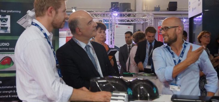 Cevotecs additiv produzierter Flugzeug Fenster Trichter erzielt viel Aufmerksamkeit bei der Paris Air Show
