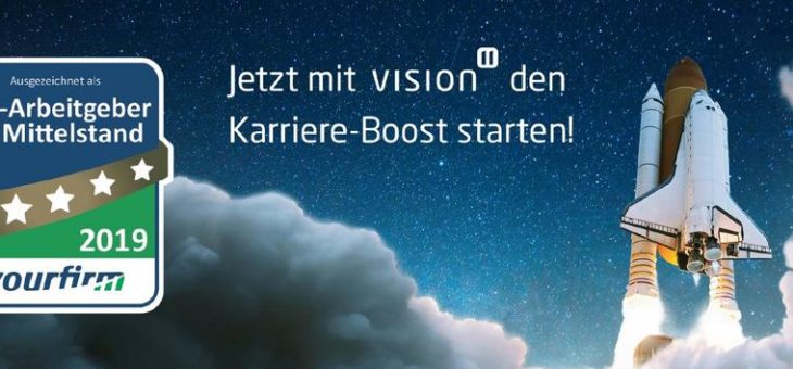 Vision11 ist „Top-Arbeitgeber im Mittelstand“