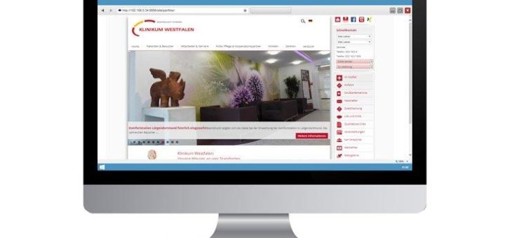 Panvision vereinheitlicht die Webauftritte der Knappschaftskrankenhäuser