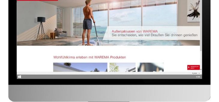 Panvision setzt aufwändigen Website-Relaunch für Warema um
