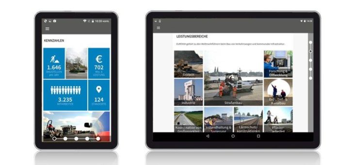 Panvision entwickelt Mitarbeiter-App für EUROVIA