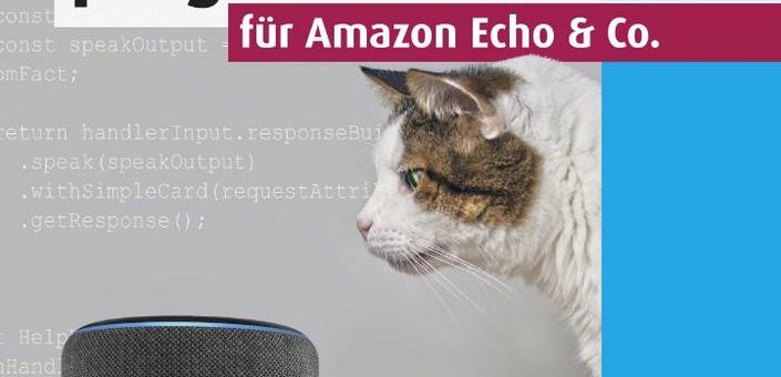 Neue Skills für Amazons Sprachassistentin Alexa erstellen