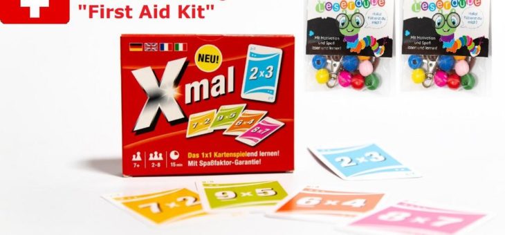 Trotz Krise zuhause mit Spaß lernen – das Mathe und Deutsch „First Aid Kit“ vom joy2all Verlag